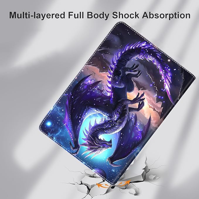 Case for iPad 9th/8th/7th Generation 2021/2020/2019 iPad 10.2 Inch Also Fit iPad Air 3th Gen 2019/iPad Pro 10.5 inch，Standing Cover with Auto Sleep/WakeCute Black Cat