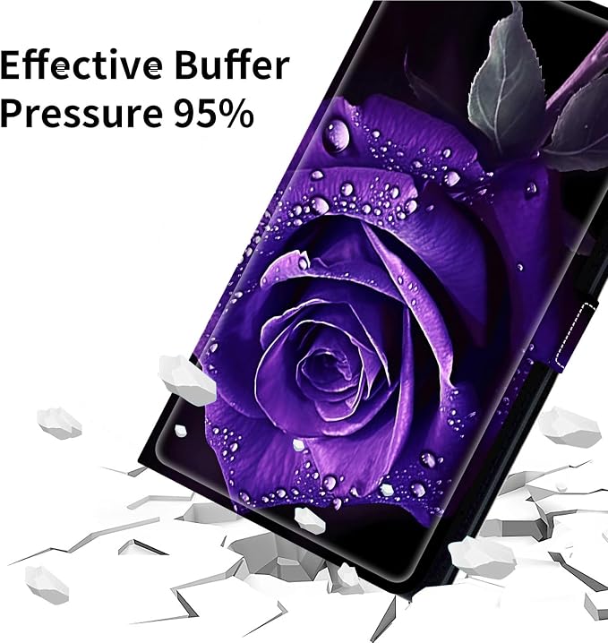 for Google Pixel Tablet Case 2023 Universal Tablet CaseSlim PU Leather Multi-Angle Viewing Cover with 360 Degree Rotatable Kickstand forPixel Tablet 2023 11-inchBlue Wolf
