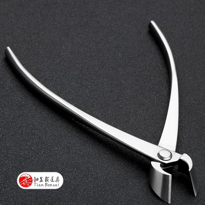 Bonsai Straight Edge Cutter Professional Grade Branch Cutter Alloy Steel Bonsai Tools Equip With Tool Bag (MT-SE-180)