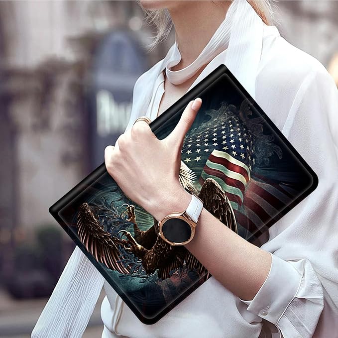 Case for 7 All-New Kindle Paperwhite (12th Generation 2024) and Kindle Colorsoft Signature Edition CoverSlim PU Leather Smart Cases with Auto Wake/Sleep-Black Cat Night Sky