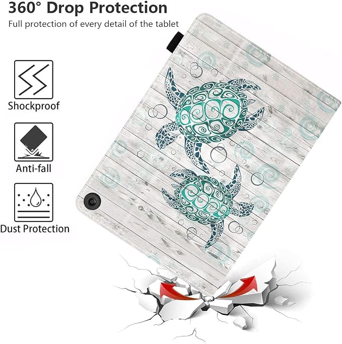 Case for All-New Amazon Kindle Fire HD 8/Fire HD 8 Plus Tablet (12th/10th Generation 2022/2020 Release) - Premium PU Leather Cover with Auto Sleep Wake Bible Verse Jeremiah 29:11