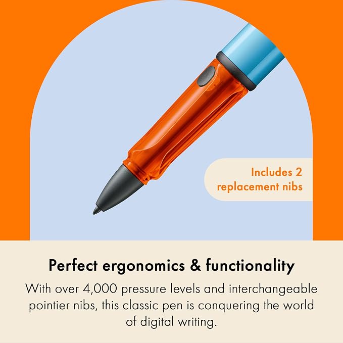 LAMY AL-Star EMR Aubergine (PC/EL tip) - Stylus Pen for Many Android Devices - Touchscreen Pen with Ergonomic Grip - Precise Writing &amp Drawing on Digital Media - with Function Button