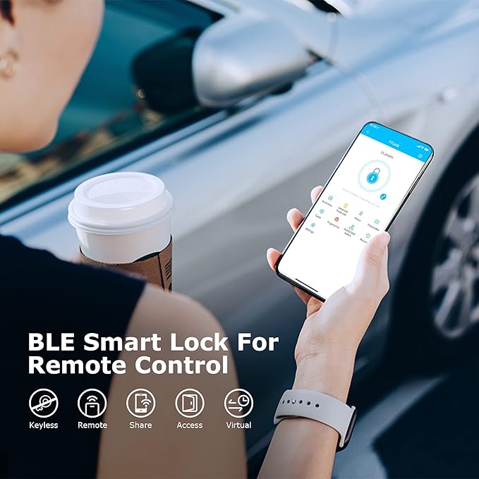 G2 Wifi Gateway Smart Lock for Voice Control, Wi-fi Bridge to TTLock App for Remote Control