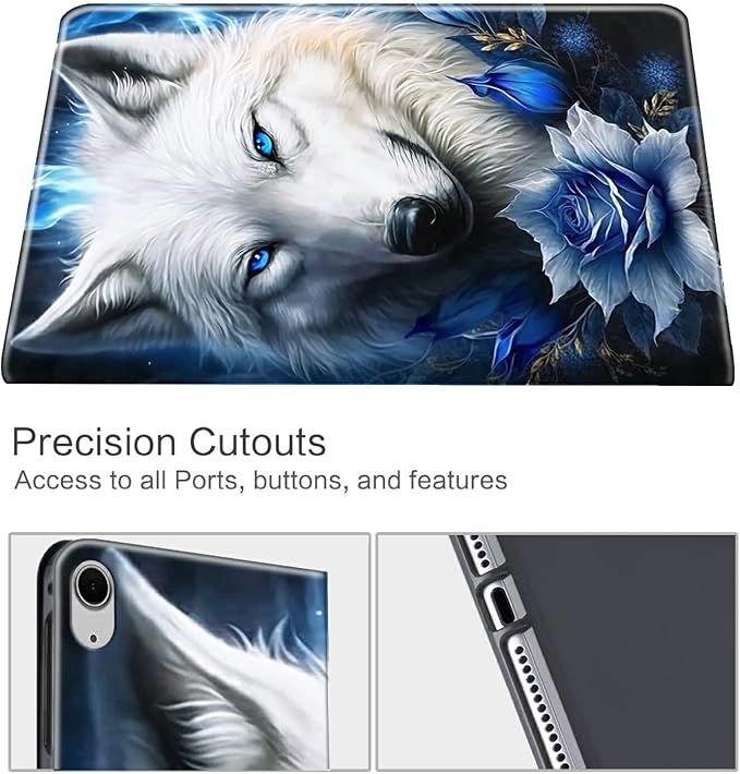 for iPad Air 11 (2024)/ iPad Air 6th/5th/4th Gen Case (2025/2024/2022/2020) 10.9 Inch CaseBEOTIWAD Shockproof Slim PU Leather Stand Protective Cover with Auto Sleep/Wake-Bible Verses Philippians 4-13