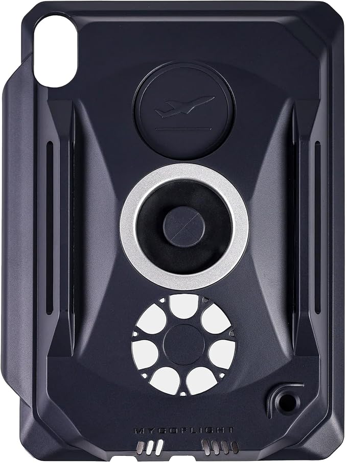 KNE-4040 Kneeboard/Mountable Case - iPad mini 6 / Mini 7 (A17 Pro) | Designed for Aviation Soft Touch Design Lightweight Cockpit-Ready
