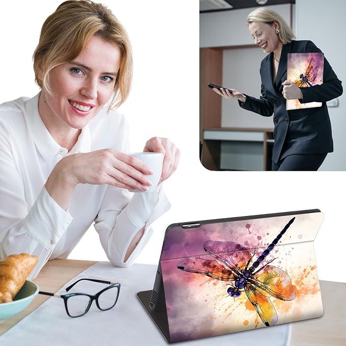Case for iPad 9th/ 8th/ 7th Generation for iPad 10.2 inch Case 2021/2020/2019 Slim PU Leather Multiple Viewing Angles Smart Stand Shell Cover Auto Wake/Sleep for iPad 10.2Alpaca Art