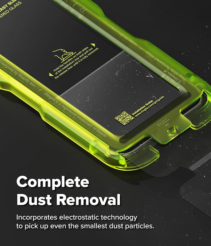 Ringke for OnePlus 15 Screen Protector [Easy Slide 2 Pack] | Easy Installation with Alignment Tool Case Friendly Premium 9H Hardness Tempered Glass