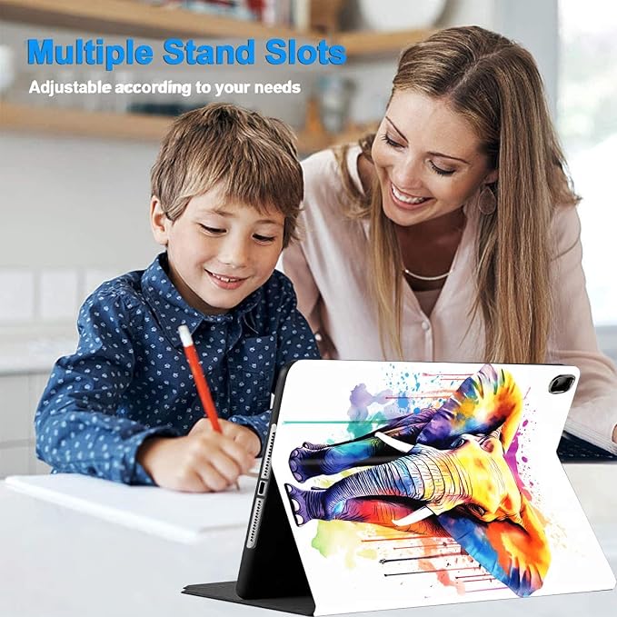Case for iPad 11 inch (A16) 2025 for 10th Generation 10.9'' 2022 Durable Shockproof Protective Cover for iPad 11th/10 th Gen ，Blue Dragon