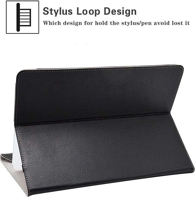 LiuShan for Surface Laptop Studio CaseSurface Laptop Studio 2 CasePU Leather Slim Folding Stand Cover for 14.4 Microsoft Surface Laptop Studio/Microsoft Surface Laptop Studio 2 TabletBlack