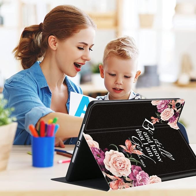 Compatible for ipad 9th Generation CaseDesign for 8th 7th Generation ipad case 10.2Present for Father Mother Daught Son FriendsAngryDo Not Touch My Pad