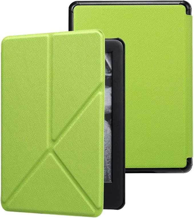 Case for 6 Kindle 11th Generation 2024/2022 Standing Origami Slim Shell Cover with Auto Wake/Sleep for Kindle 11th Generation 2022/2024 Released E-Reader Black
