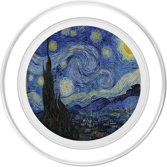 Van Gogh Starry Night Pop Socket PopSockets Adhesive PopGrip