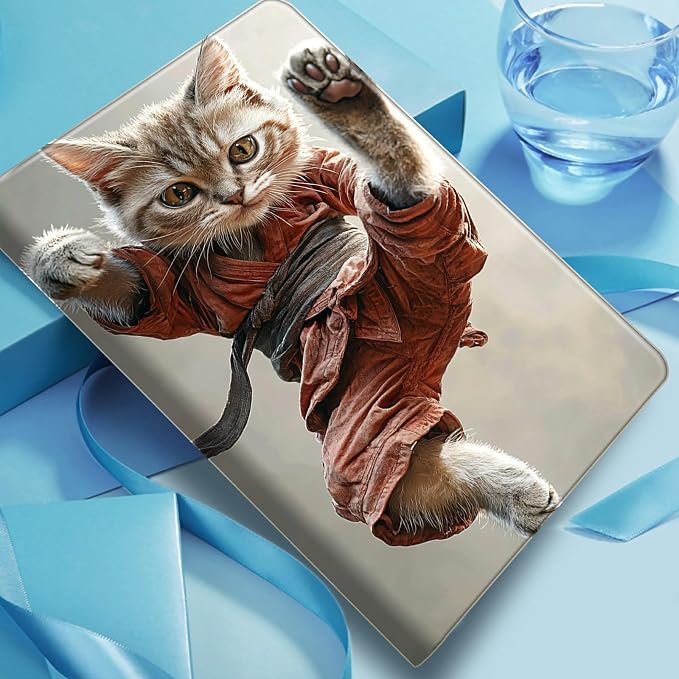 DIGTIALLL Case for Amazon Kindle Fire 7 Inch Tablet (9th/7th/5th Generation 2019/2017/2015 Release) PU Leather Smart Protective Cover with Auto Sleep/WakeBeach Palm Trees