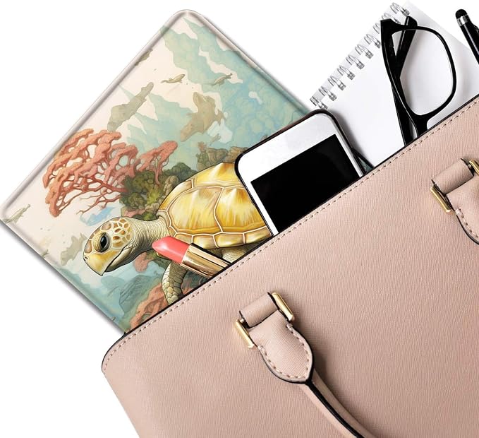 Case for iPad Pro 13 Inch M4 (2024) Slim Multi-Angle Smart Stand Cover with Automatic Sleep/Wake Function for iPad Pro 13 Inch Art Dragonfly