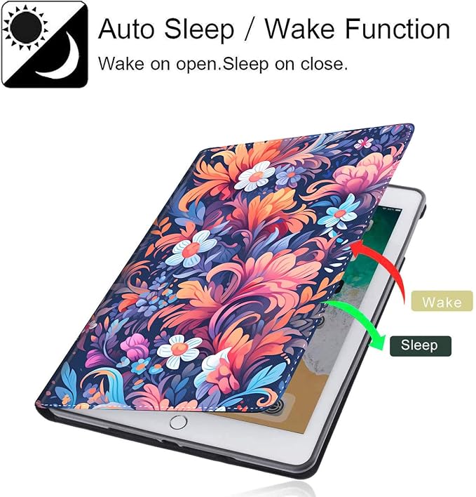 Case for iPad Pro 11 Inch 2022/2021/2020 (4th/3rd/2nd Gen) for iPad Air 5th / 4th Generation 10.9 Inch (2022/2020) Durable Shockproof Protective Cover，Black Woman Queen Afro Design