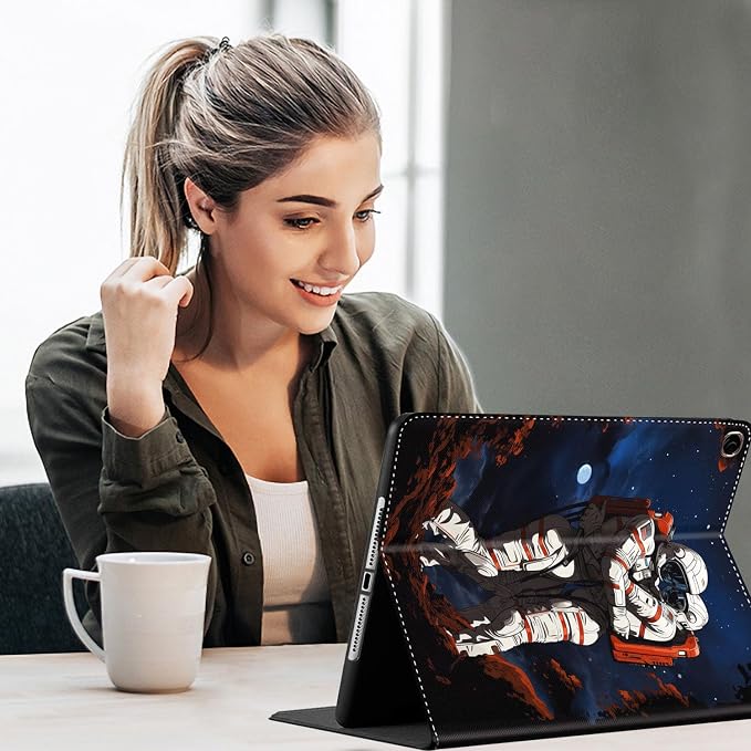 Case for New iPad (A16) 11th Generation 11 Inch 2025for iPad 10th Generation 2022 10.9 Inch Multi-Angle Stand Smart Cover Shockproof with Auto Wake/Sleep Baby Dragon
