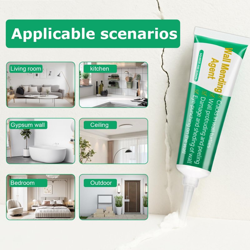 GASRONS Drywall Repair Kit, 1 Pack Wall Mending Agent,Wall Surface Hole Fill Quick and Easy Solution