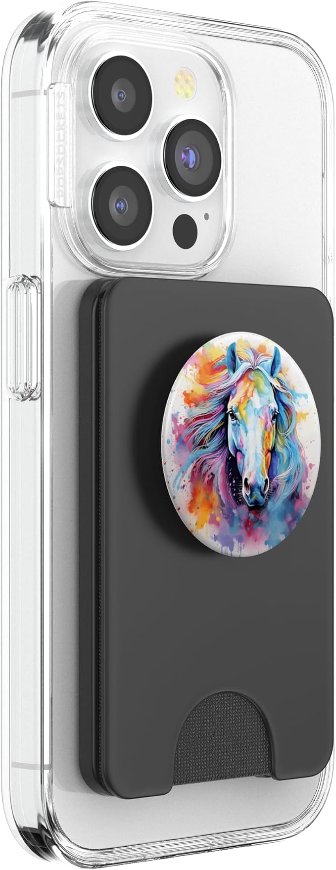 Elegant Horse Lover Horses Design PopSockets PopGrip for MagSafe