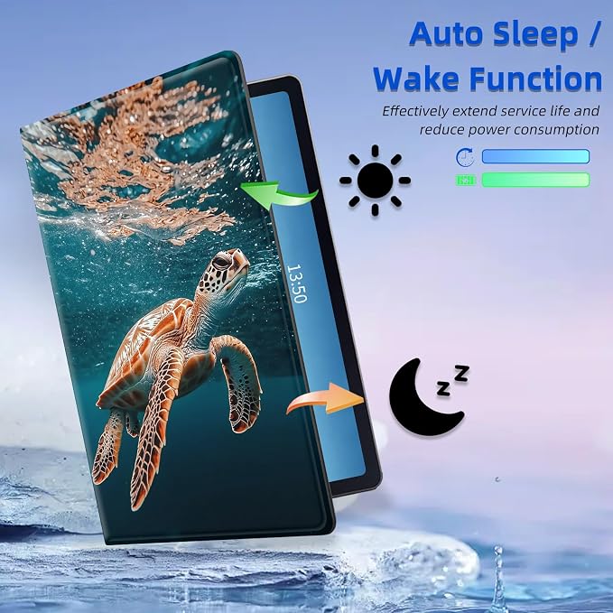for Amazon Fire Max 11 2023 Release Table Case 11'' Rotating Auto Wake Sleep Leather Table Case for Amazon Fire Max 11 2023 Release Stand Bird Flowers Design for Woman Man