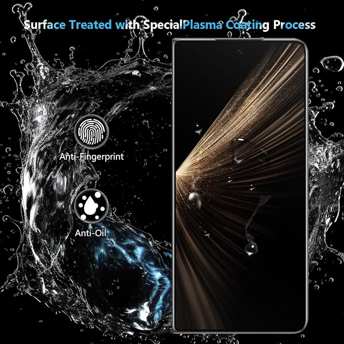 for iPhone 17 Pro Max Back Screen Protector Flexible Film Not Glass with Camera Lens Protector 2+2 Pack Self-Healing Anti Scratch HD Clear Soft TPU Protective Hydrogel Film