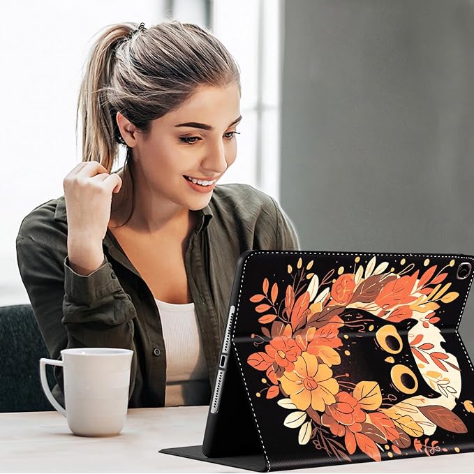 Case for New iPad (A16) 11th Generation 11 Inch 2025for iPad 10th Generation 2022 10.9 Inch Multi-Angle Stand Smart Cover Shockproof with Auto Wake/Sleep ，Starry Sky