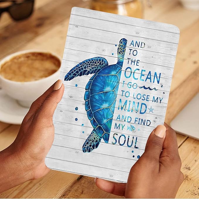 for iPad mini 1 2 3 4 5 Case Stay Positive Work Hard and Make It Happen Inspirational Quote Slim Lightweight PU Leather Stand Cover with Auto Wake/Sleep for iPad mini 5th/4th Gen 7.9 Inch