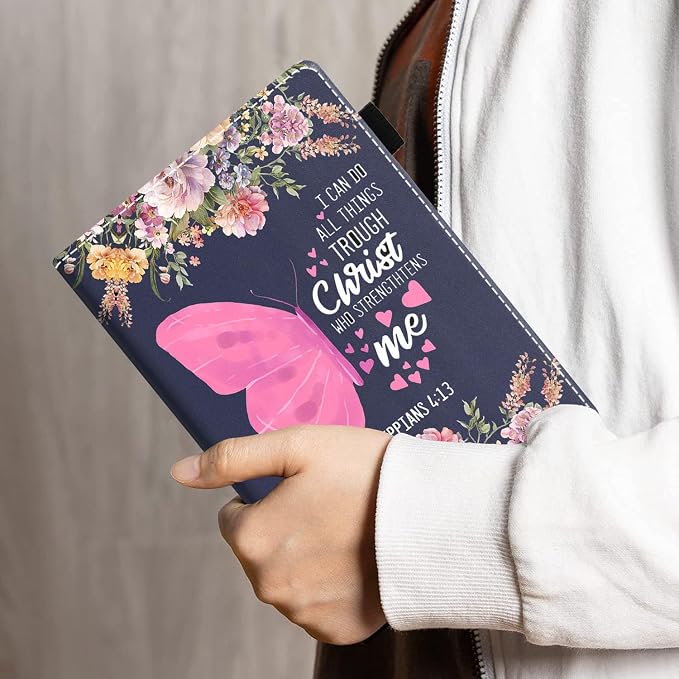 Case for Amazon Kindle Fire HD 10 Tablet 10.1 (9th/7th Generation 2019/2017 Release) - PU Leather Folio Case with Smart Auto Wake/Sleep African American Girl