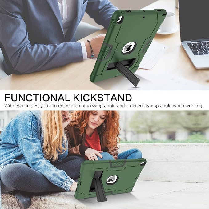 BENTOBEN for iPad Air 3 2019 Case iPad Pro 10.5 2017 Case 3 Layers Heavy Duty Rugged Shockproof Kickstand Sturdy Protective Tablet Cover for iPad Air 3rd Generation/iPad Pro 10.5 2017 Black
