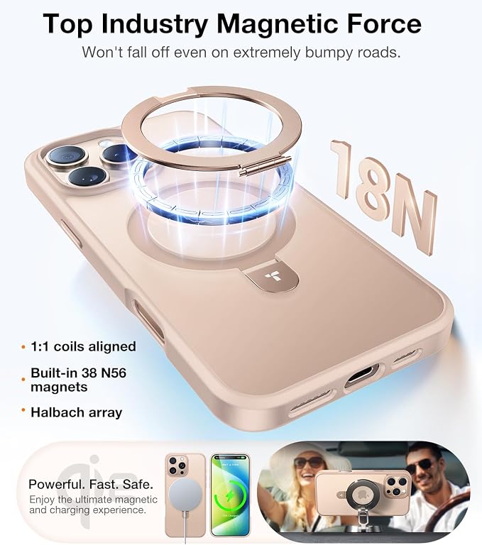 TORRAS Low Temp 30W USB C Charger &amp Magnetic Case — Buy Together to Save 15%
