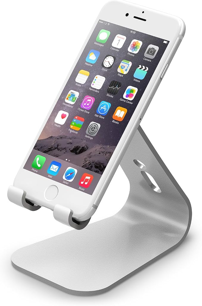 elago M2 Stand for All iPhones and Galaxy Smartphones (Angled Support for FaceTime) (Black)