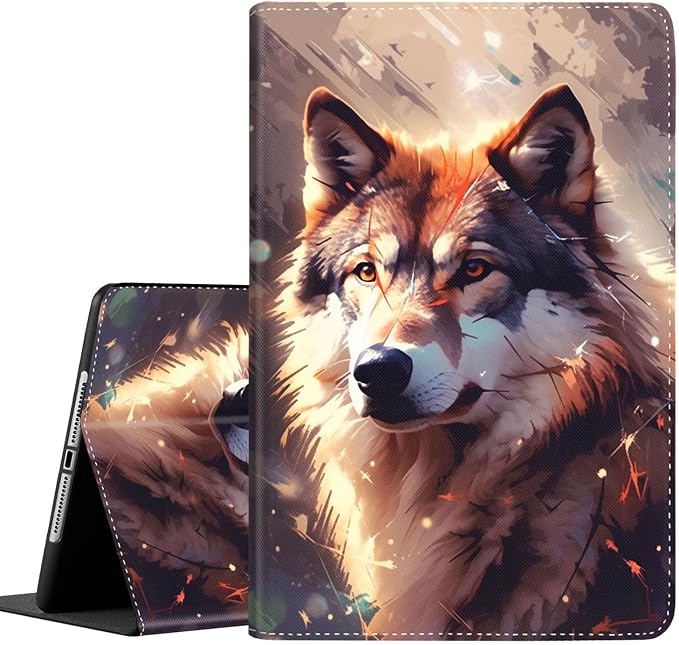 Case for New iPad (A16) 11th Generation 11 Inch 2025for iPad 10th Generation 2022 10.9 Inch Multi-Angle Stand Smart Cover Shockproof with Auto Wake/Sleep Baby Dragon