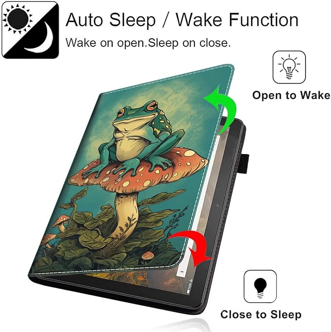 Case Cover for Amazon All-New Kindle Fire 7 Tablet (2022 Release-12th Generation) Latest Model 7 Slim Folding Stand Cover with Auto Wake/Sleep Dancing Skeleton in Mexican Costume