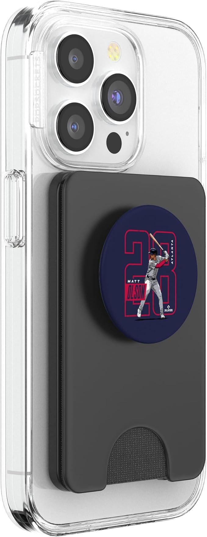 Matt Olson | Atlanta Baseball MLB Players | MLBOLS4025-S PopSockets PopGrip for MagSafe