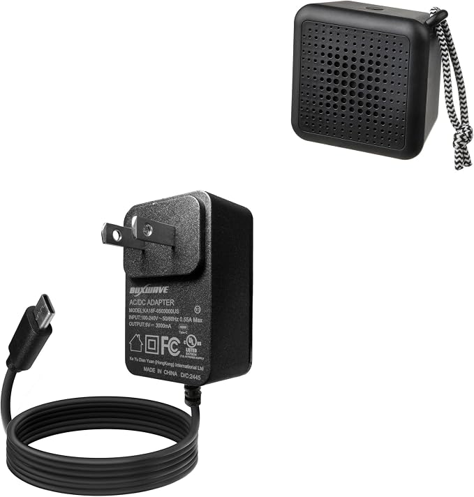 BoxWave Charger Compatible with IKEA Vappeby - Wall Charger Direct (15W) Rapid Charge Your Device with Built-in 3ft Cable