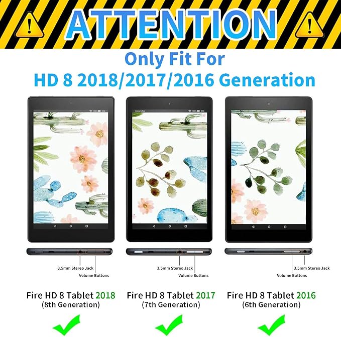 Case for Kindle Fire HD 10 &amp 10 Plus Tablet 10.1 (13th/11th Generation 2023/2021 Release) Lightweight Slim PU Leather Adjustable Multi-Angle Smart Shell Cover with Auto Wake/SleepA Flowers Art