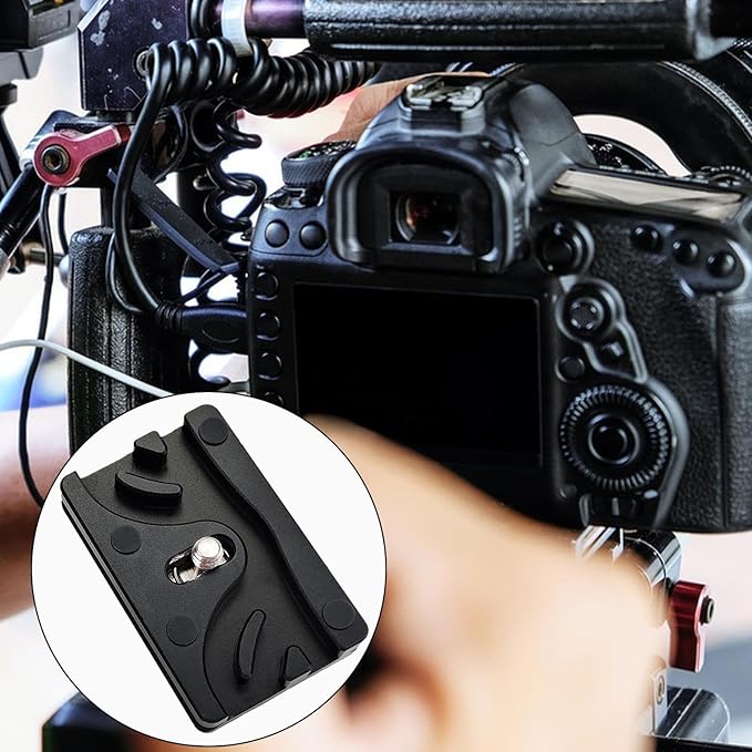 Tether Cable Clamp Mount - Fixed Cable Protector, Camera Block Clip, Secure Anti-Slip Holder | Stable Cables Management for Home Travel Studio Outdoor Live Streaming Video Recording Photography