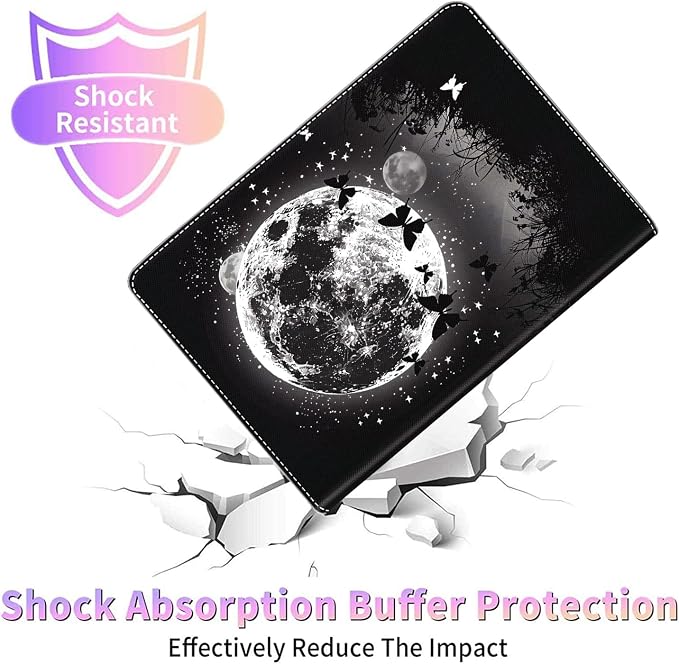 Case for iPad 10th Generation (2022 Release) 10.9 Inch Durable Shockproof Protective Cover for New iPad 10th gen 10.9 2022 Elephant Sunflower