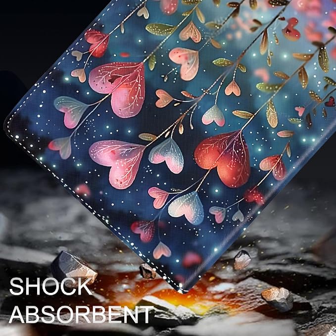 Case for Samsung Galaxy Tab S10 FE Plus 13.1 Inch 2025 Model (SM-X620/X626)Slim Folding Stand Cover with Auto Wake/Sleep for Samsung Galaxy Tab S10 FE Plus ，Painting Autumn Trees