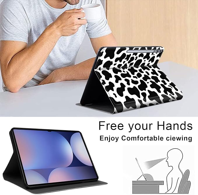 Case for Samsung Galaxy Tab A11 Plus 2026 &amp Galaxy Tab A9+ 11 Slim Smart Stand Cover with Auto Wake/Sleep Shockproof Protective Shell for Work &amp School Astronaut