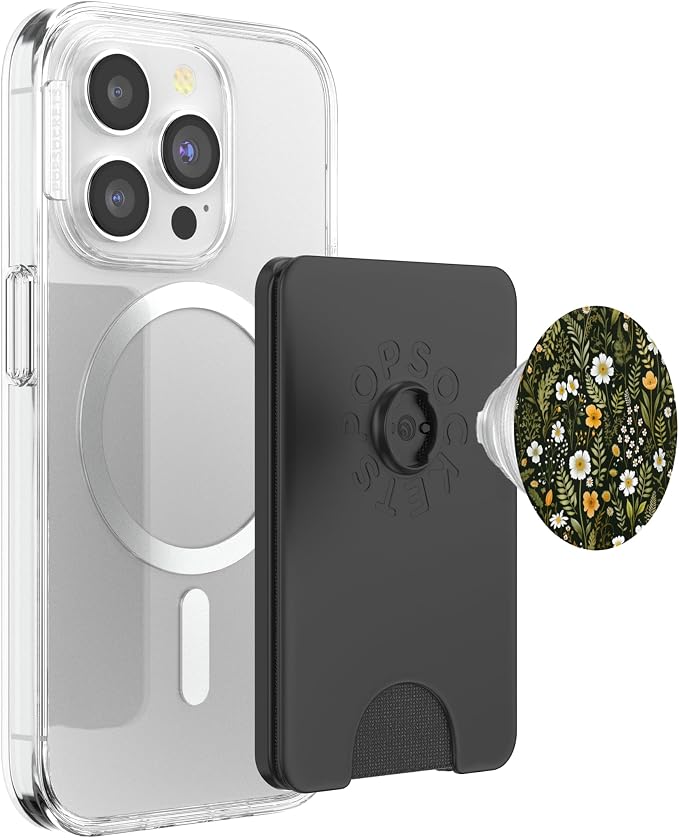 Mixed Flower Bouquet Floral Pattern Wildflowers PopSockets Adhesive PopGrip