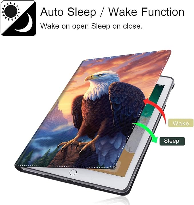 Case for Galaxy Tab A9 Plus ， Auto Sleep/Wake Multi-Angle Viewing Slim Folio Stand Cover for Samsung Galaxy Tab A9+/A9 Plus 11 Inch 2023 (SM-X210/X216/X218) Magic Mushrooms Fungus