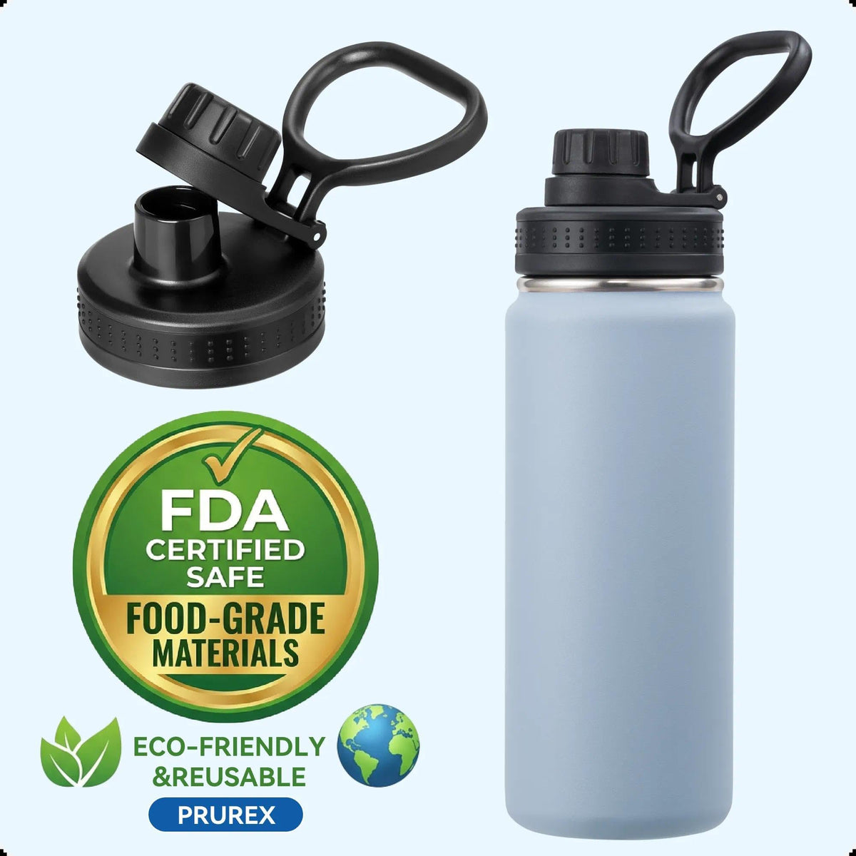 Spout Replacement Lid for Hydrapeak Wide Mouth 14 26 32 40 50 Oz Bottles