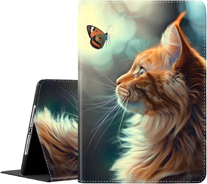 Case for Samsung Galaxy Tab S10 FE Plus 13.1 Inch 2025 Model (SM-X620/X626)Slim Folding Stand Cover with Auto Wake/Sleep for Samsung Galaxy Tab S10 FE Plus ，Painting Autumn Trees