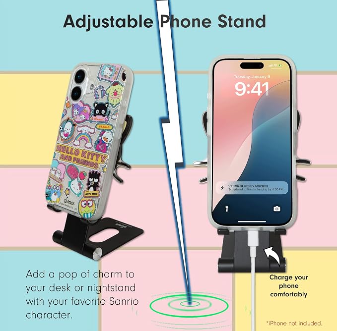 Sonix x Sanrio Character Phone Stand | Adjustable Cell Phone Holder Desk Stand Dock | Badtz Maru