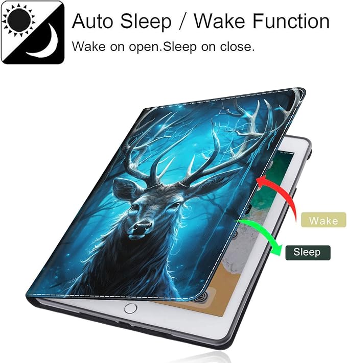 Case Fits All-New Amazon Kindle Fire HD 10 &amp 10 Plus Tablet (13th/11th Generation 2023/2021 Release) 10.1 Durable Shockproof Protective Cover with Auto Wake/Sleep，Black Woman Queen Afro Design