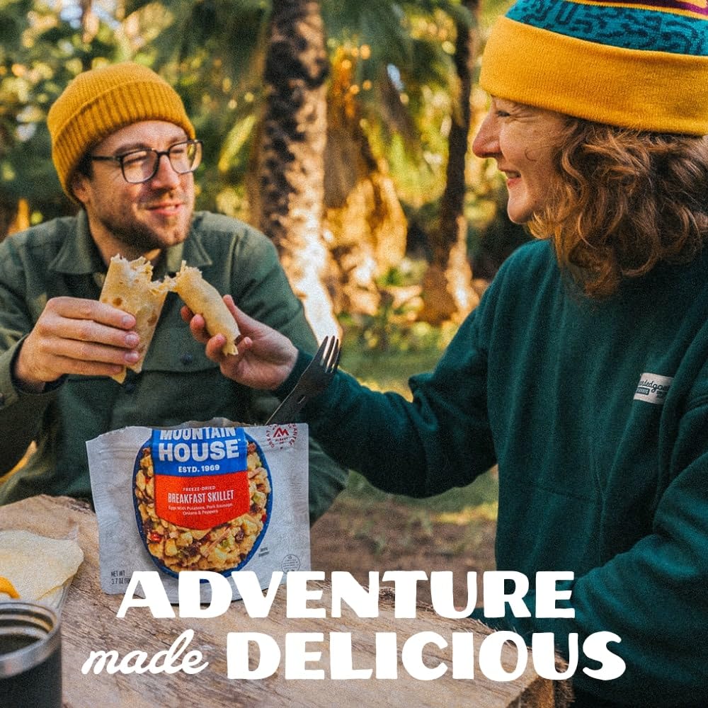 Mountain House Rice & Chicken | Freeze Dried Backpacking & Camping Food | Gluten-Free | 2 Servings