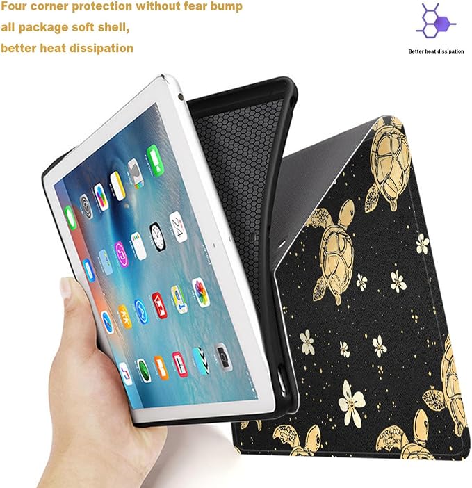 Tablet Case for 6 All-New Kindle (11th Generation2024/2022 Release)Shockproof Protective Cover with StandAuto Wake/SleepAmerican Flag Deer