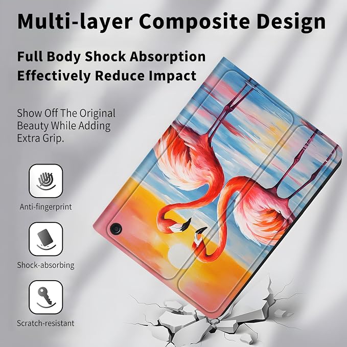 Case for All-New Amazon Kindle Fire HD 10 &amp 10 Plus 11th Generation 2021 Release 10.1 inchSlim Folding Stand Cover with Auto Wake/SleepAmerican Girls