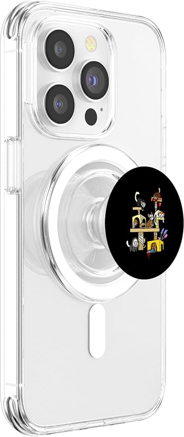 Horror Movies Cat Gifts for Cat Lovers Halloween Costumes PopSockets Standard PopGrip