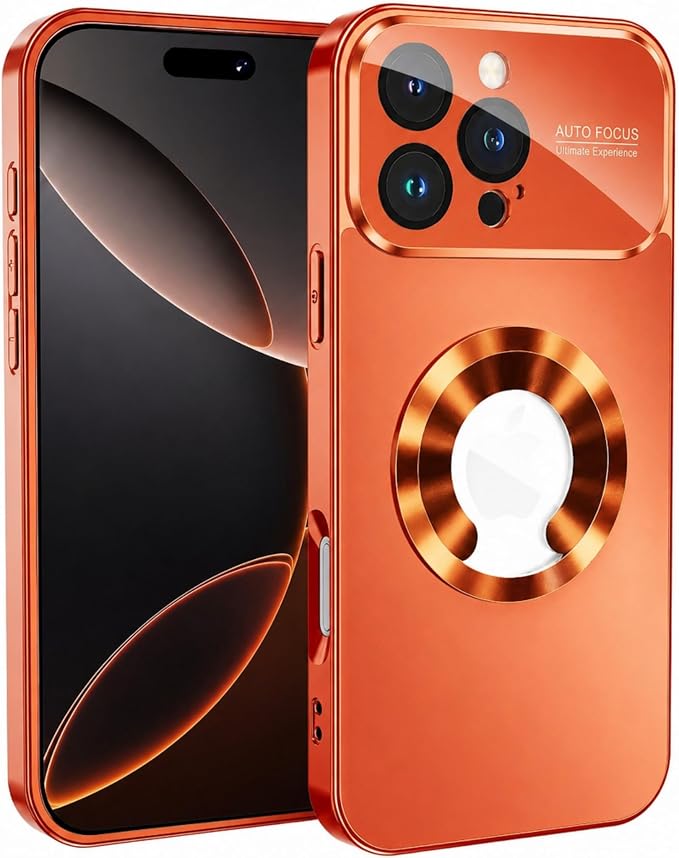 Magnetic Design for iPhone 16 CaseCompatible with MagSafe[Military Grade Drop Protection] Camera Lens Protector Cover Logo View Dust-Proof Matte Shockproof Protective CoverNavy Blue